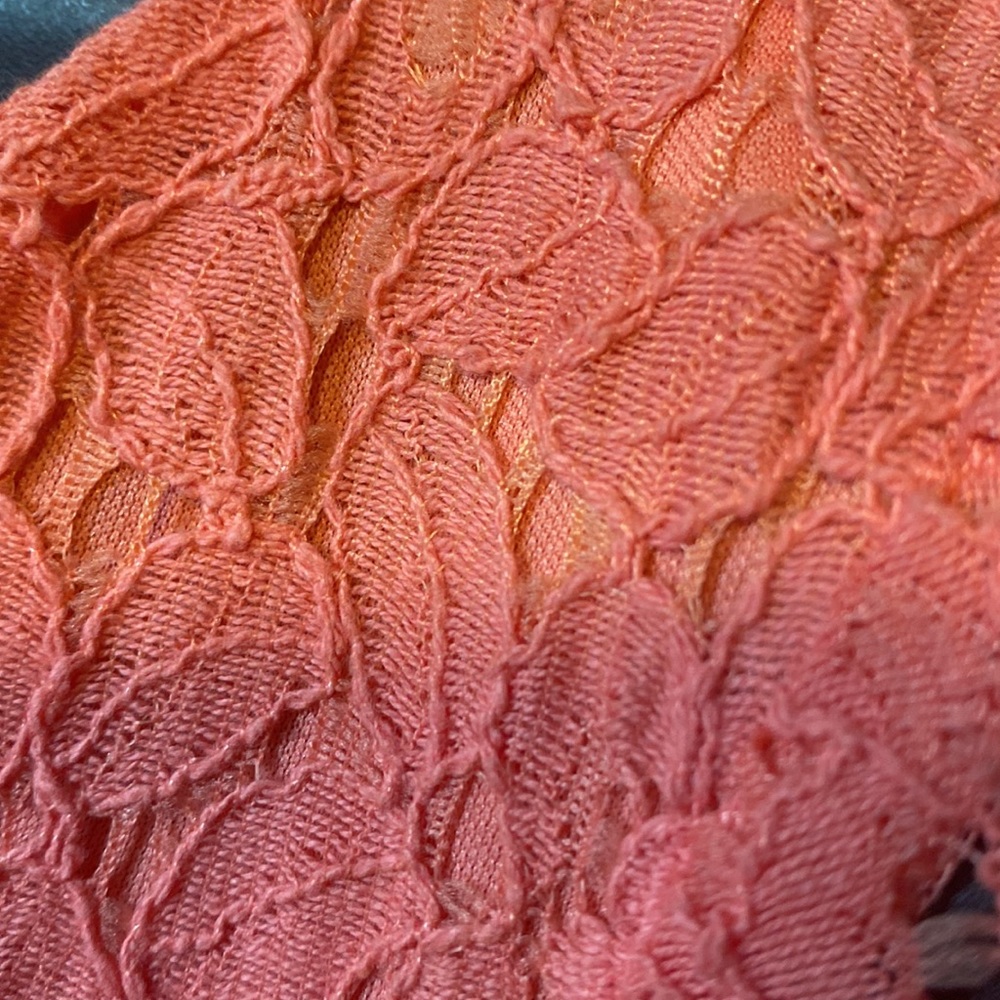 PRE-OWNED JESSICA H CORAL LACE DRESS - Picture 7 of 16